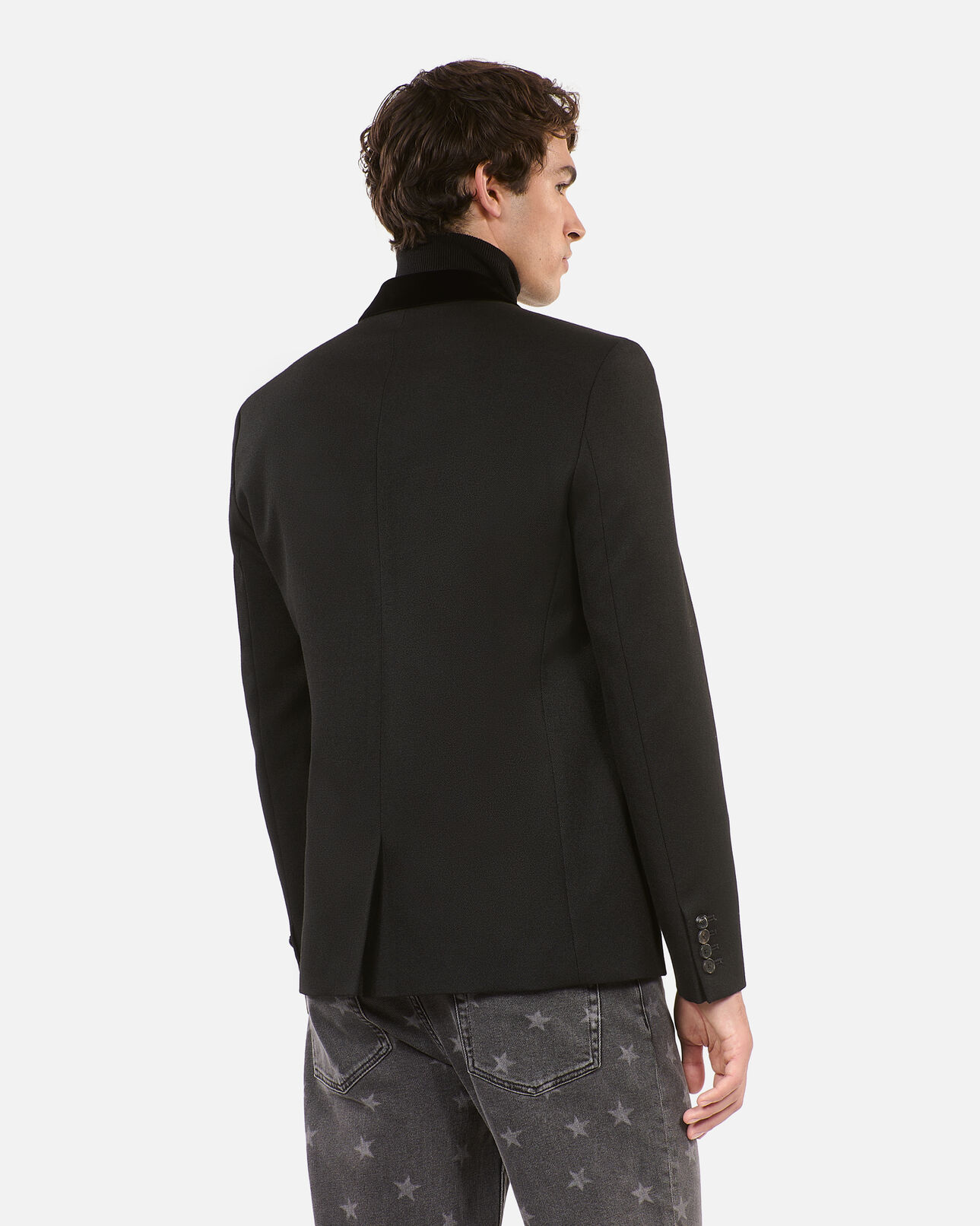 The Kooples MEN BLACK black wool blazer