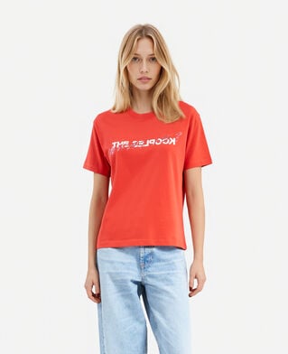 The Kooples FEMME RED t-shirt what is rouge