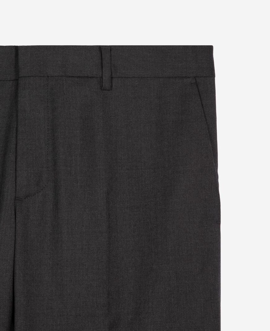 The Kooples MEN GREY grey slim-fit wool suit pants