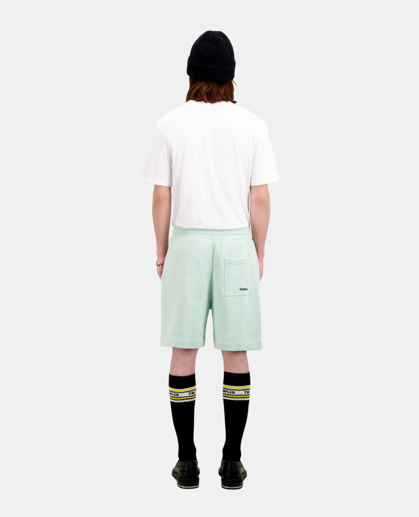 The Kooples MEN OCEAN green cotton shorts