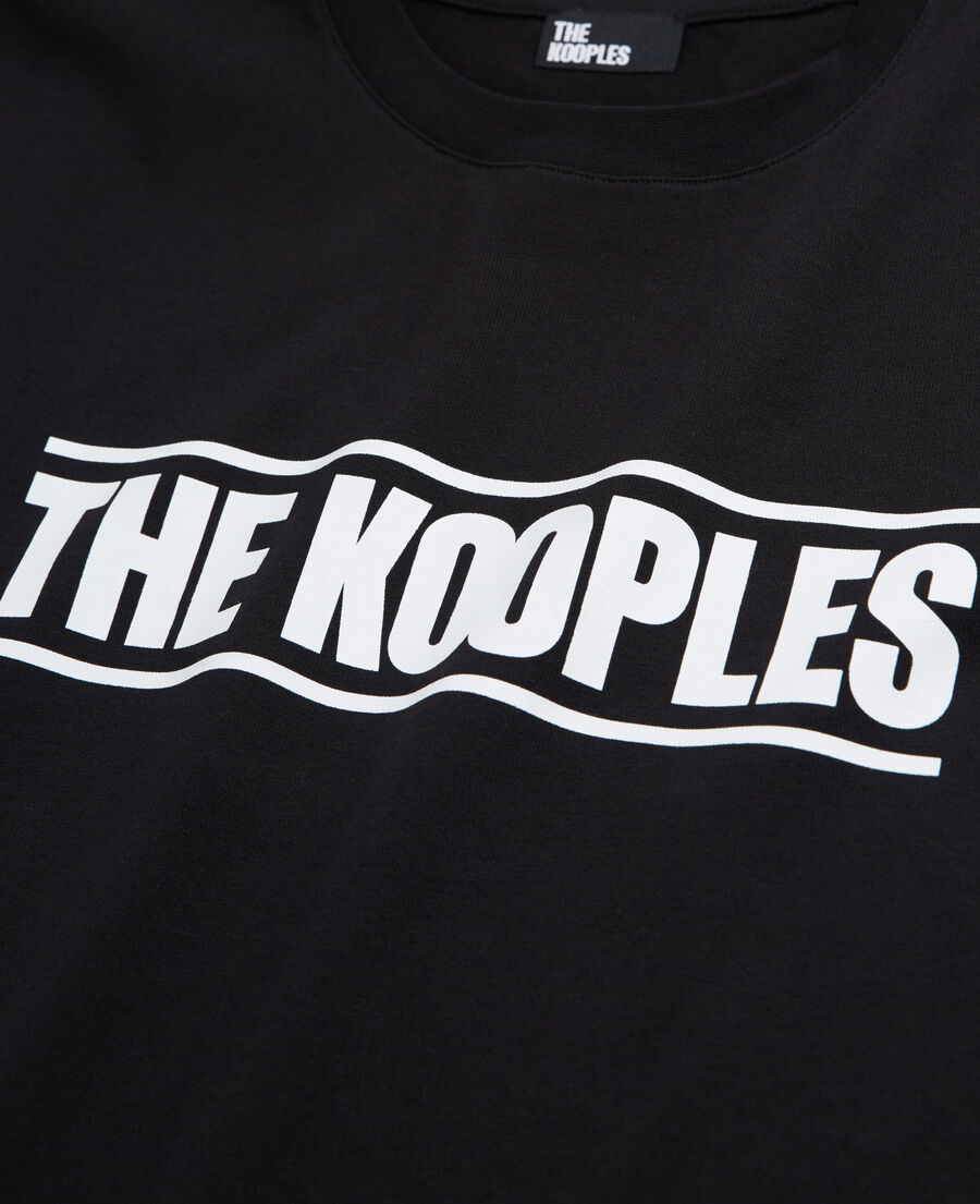the kooples black logo t-shirt