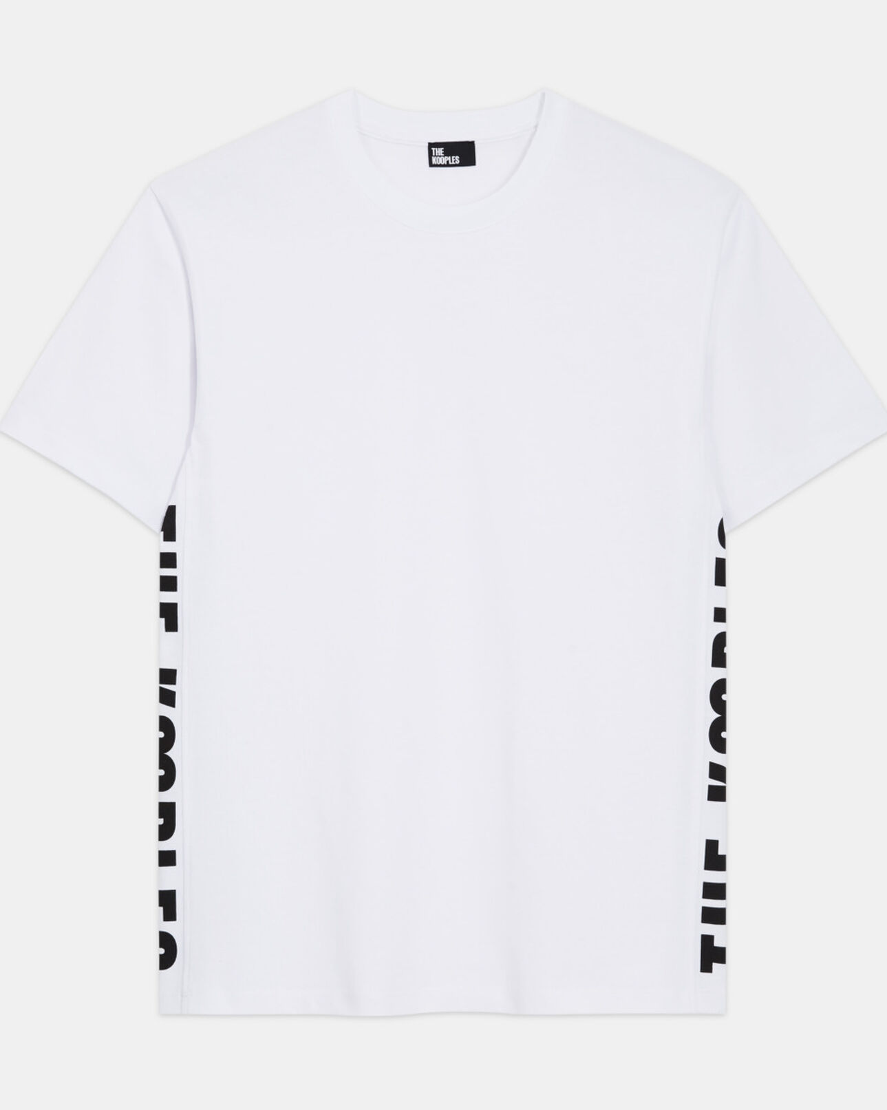 The Kooples HOMBRE WHITE camiseta con logotipo the kooples blanca