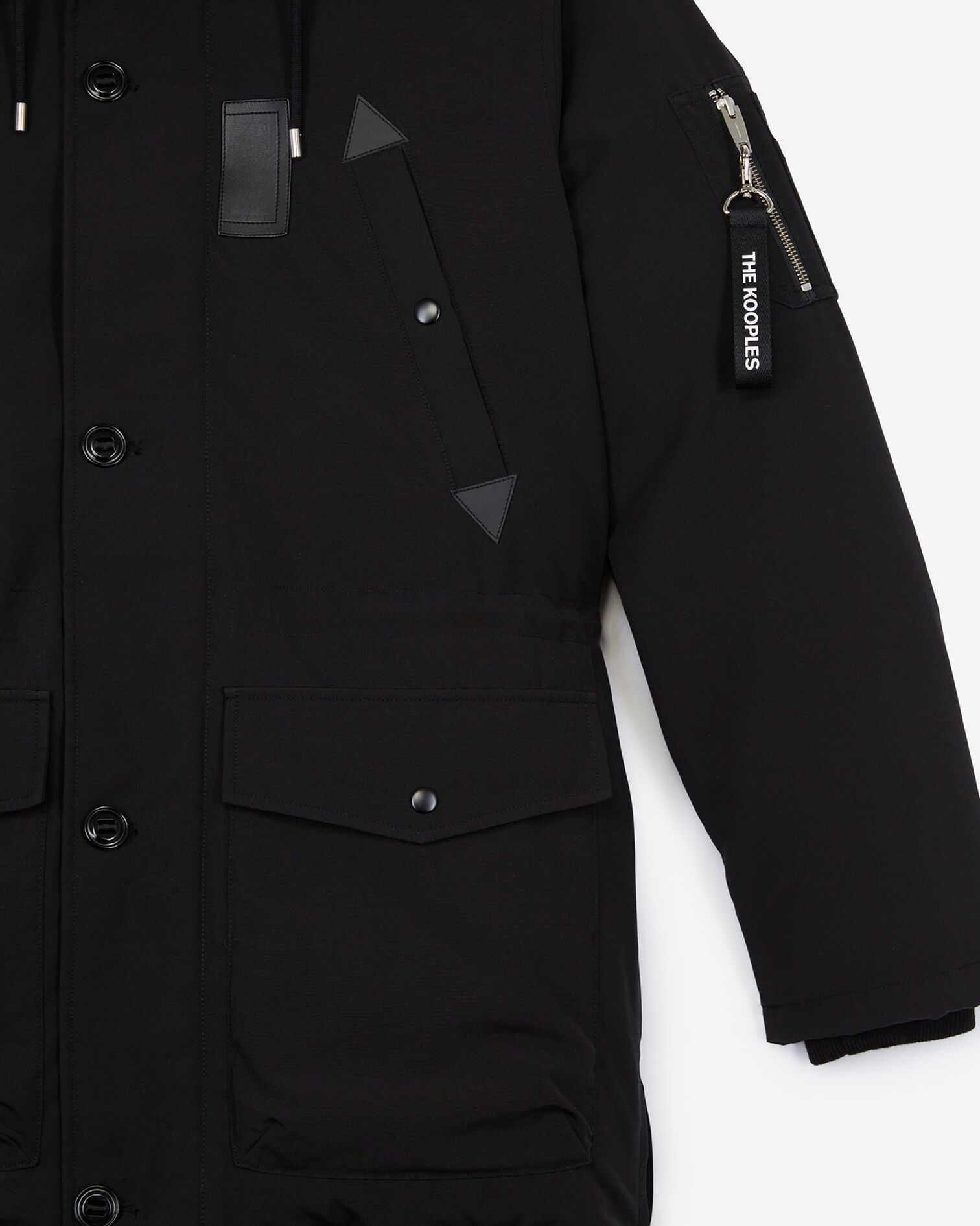 OVERSIZE PARKA , BLACK, hi-res image number null