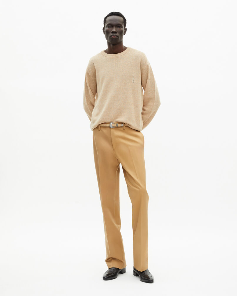 The Kooples MEN CAMEL camel flared pants