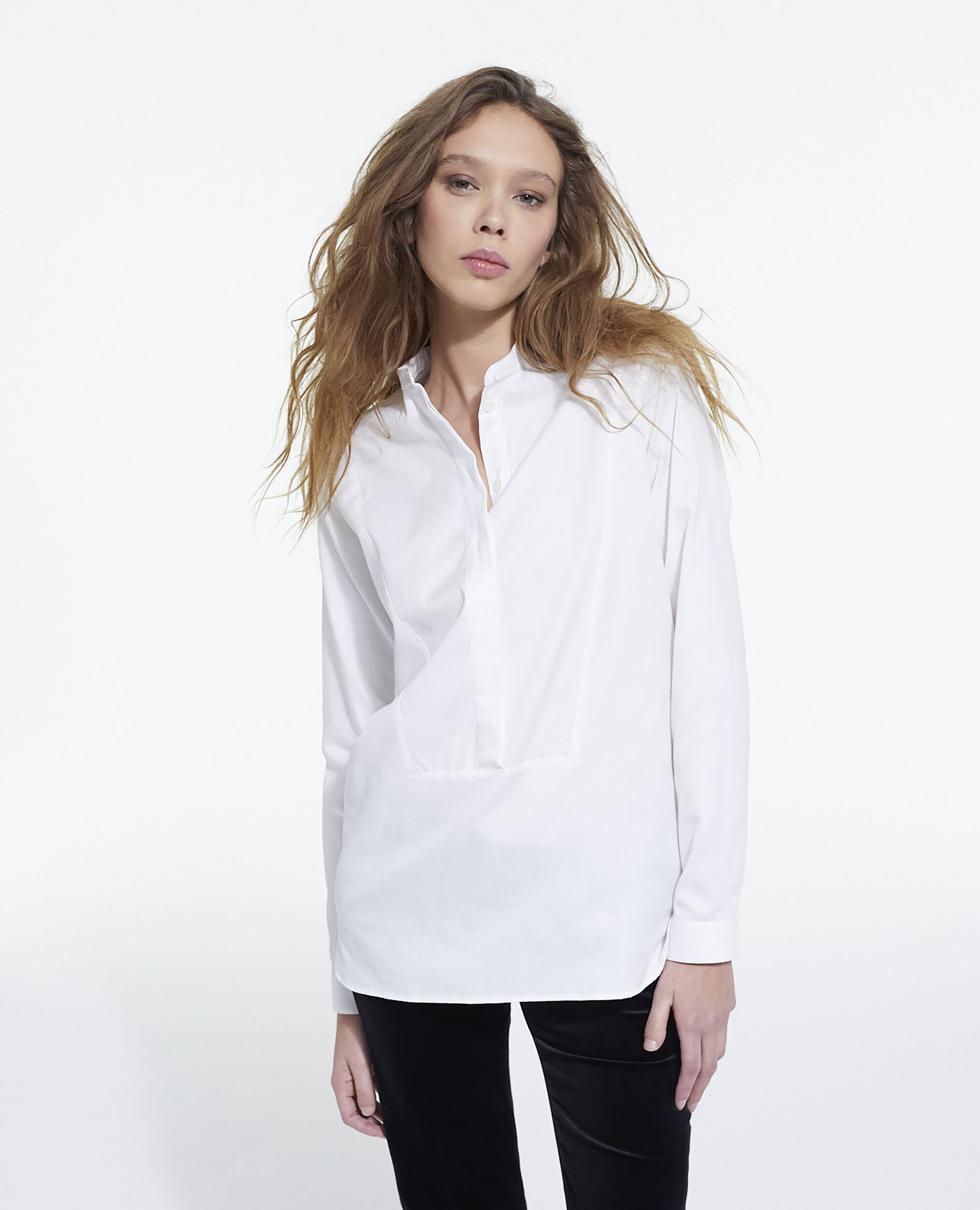 Chemise blanche, WHITE, hi-res image number null