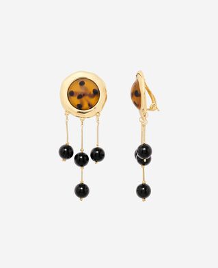 The Kooples FEMME GOLD boucles d'oreilles dorée