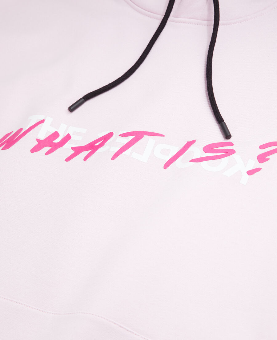 sweatshirt à capuche what is rose
