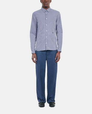 The Kooples MEN NAVY / WHITE striped shirt