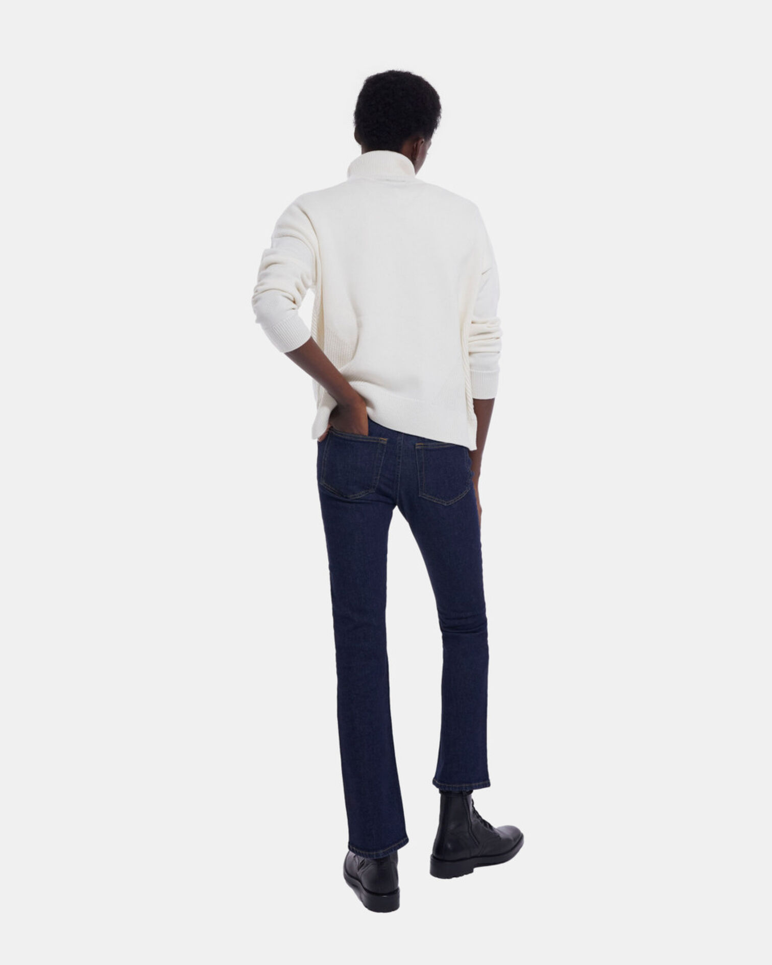 Weißer Wollpullover, WHITE, hi-res image number null