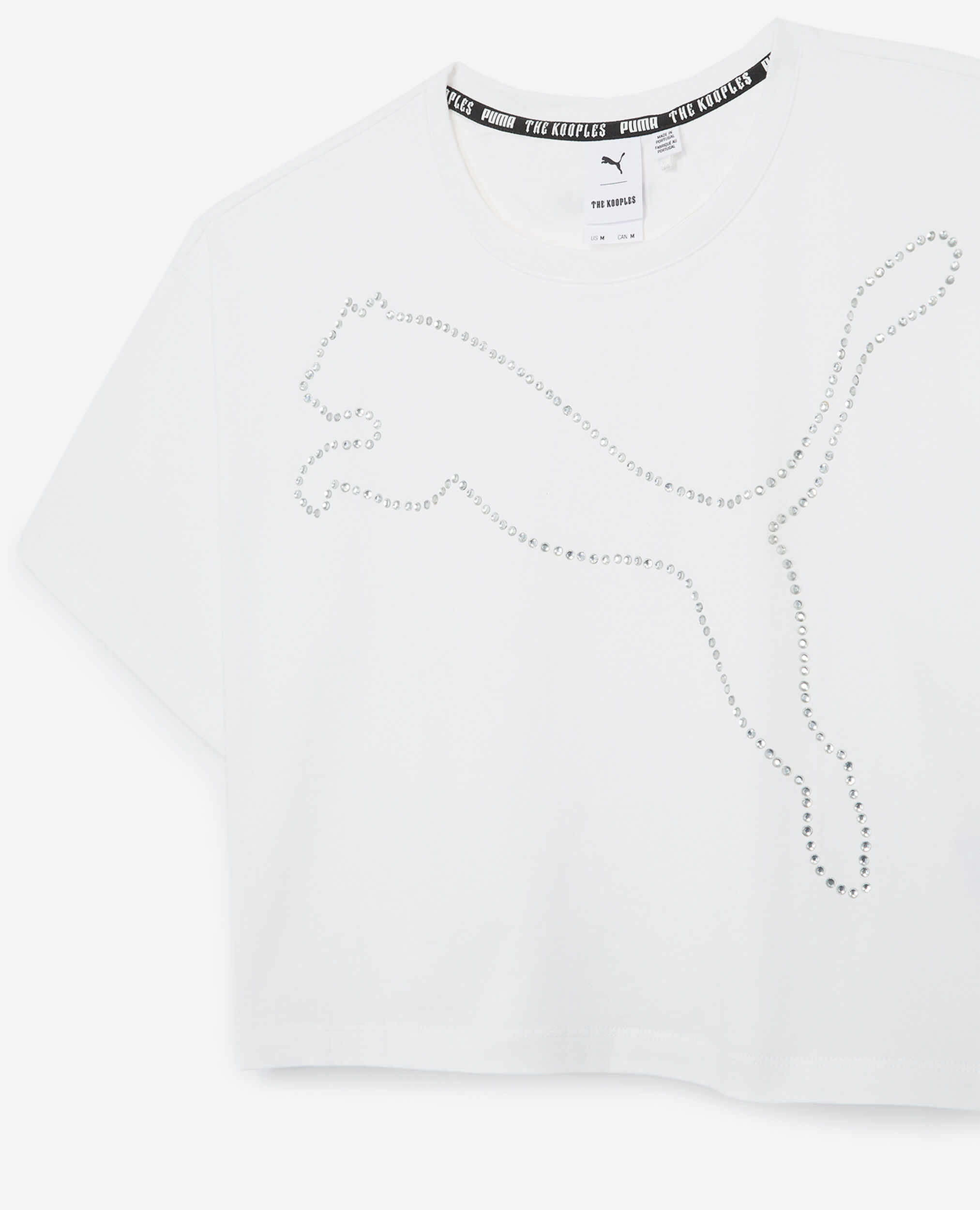 Floaty white top Puma logo | The Women