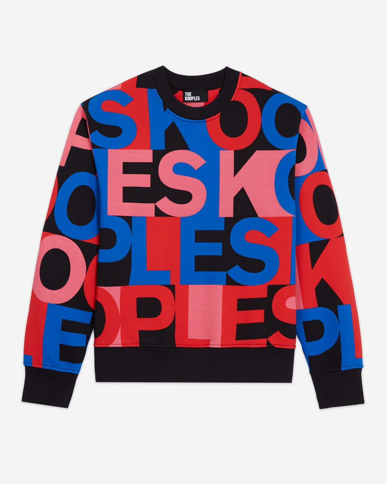 The Kooples MUJER MULTICOLOR sudadera logotipo multicolor