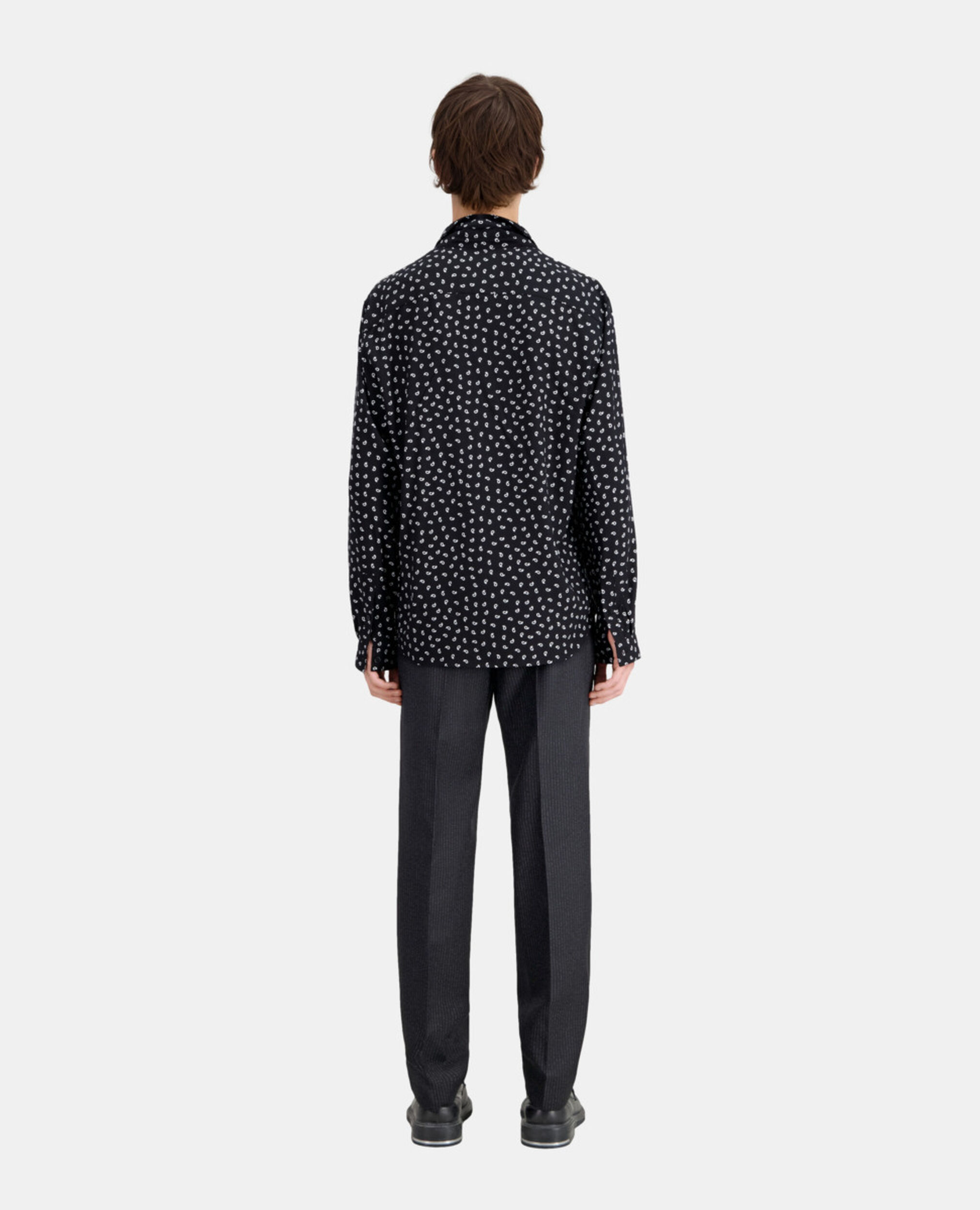 Chemise imprimée, BLACK WHITE, hi-res image number null