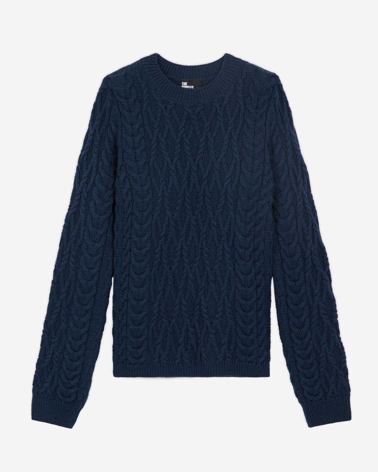 The Kooples FEMME BLUE pull en laine bleu