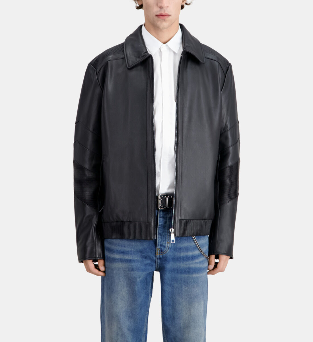 The kooples leather biker jacket clearance
