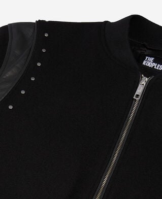 The Kooples HERREN BLACK schwarze jacke mit nieten