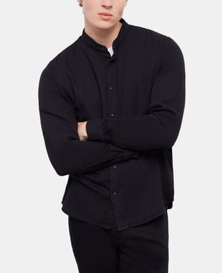 The Kooples HOMME BLACK chemise casual noire