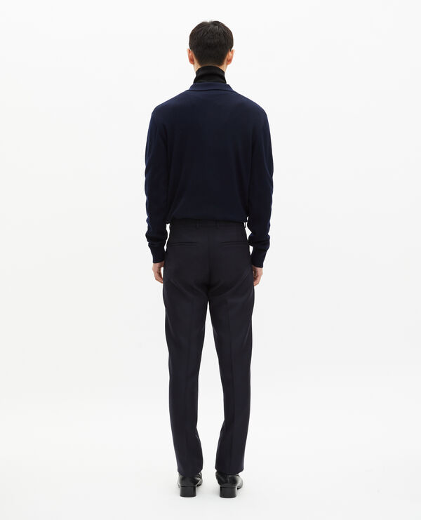 The Kooples HOMME NAVY pantalon droit marine