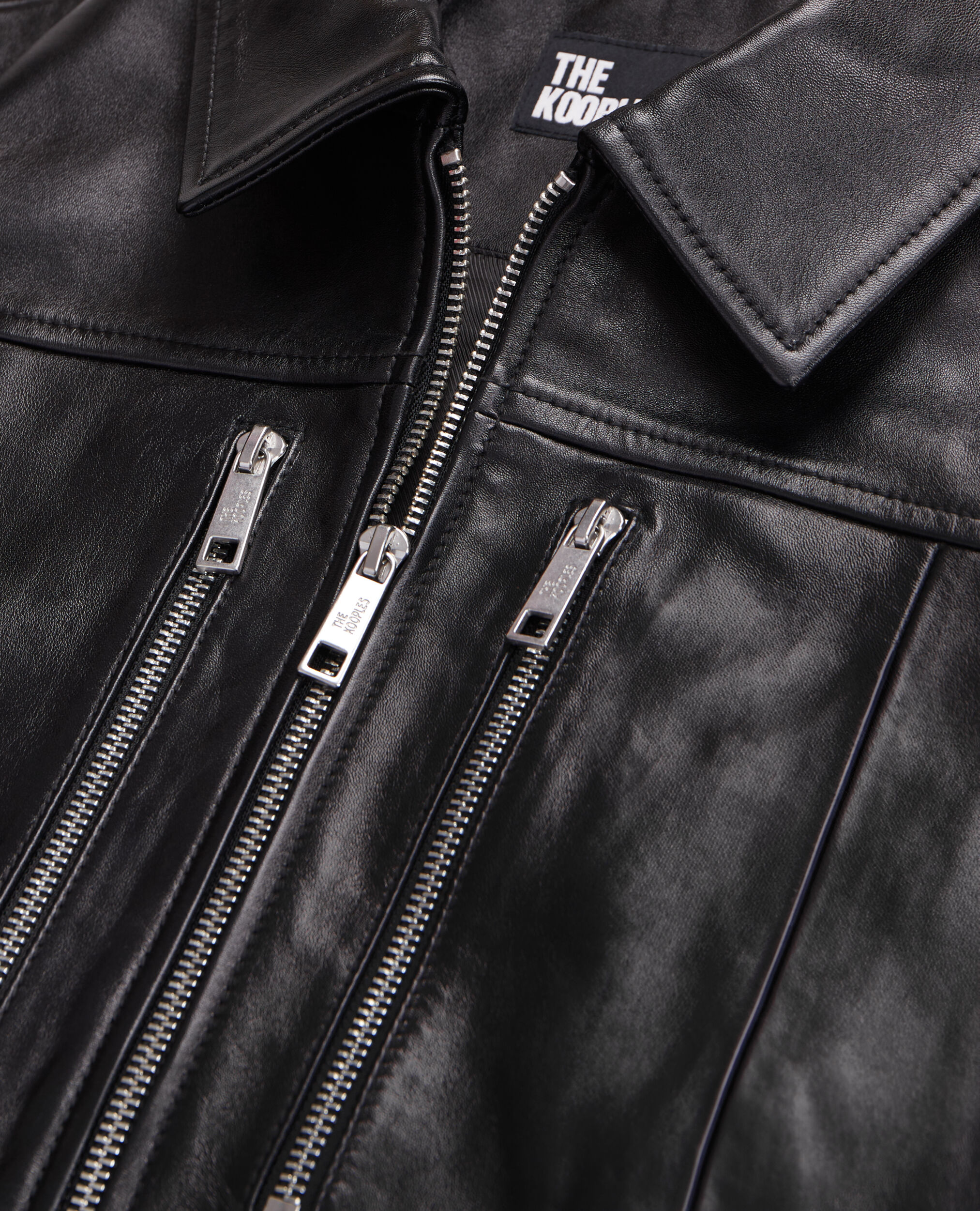 The kooples leather outlet jacket