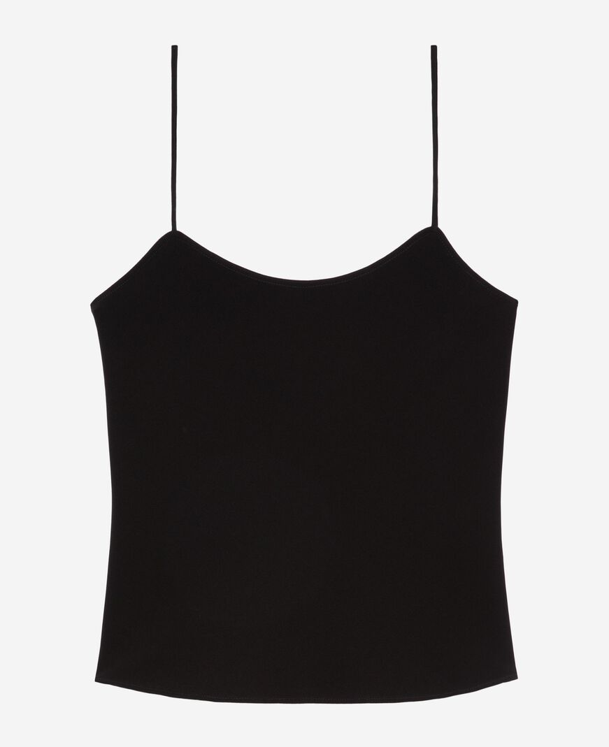 The Kooples FEMME BLACK caraco noir