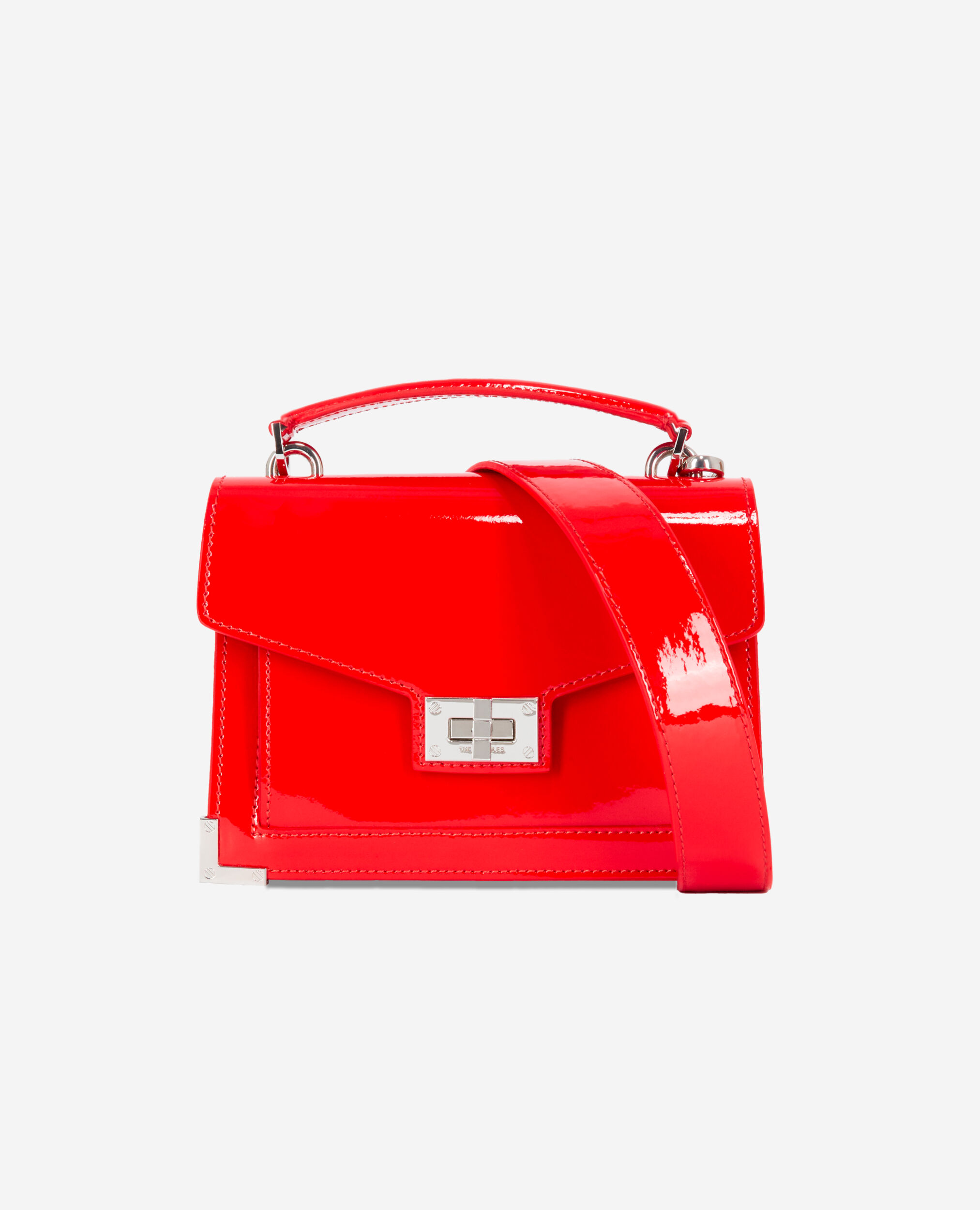 Small Emily bag in red leather, RED, hi-res image number null