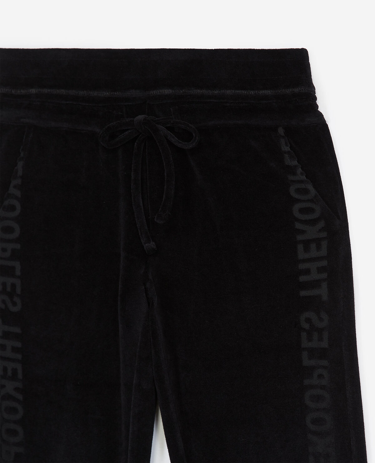 Crushed velvet jogger shorts 2025