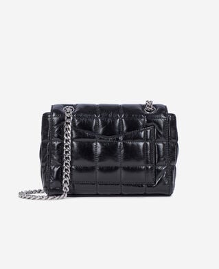 The Kooples WOMEN BLACK black quilted leather bag