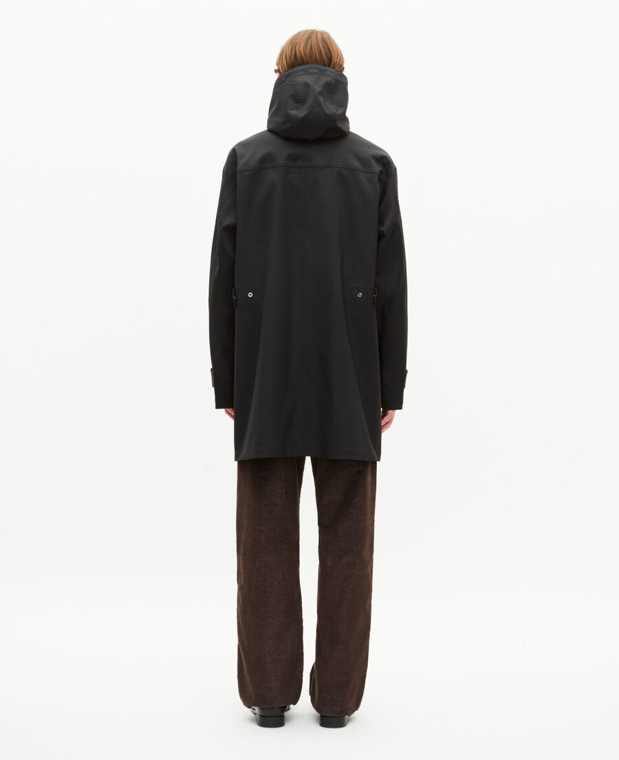 The Kooples H BLACK black hooded parka