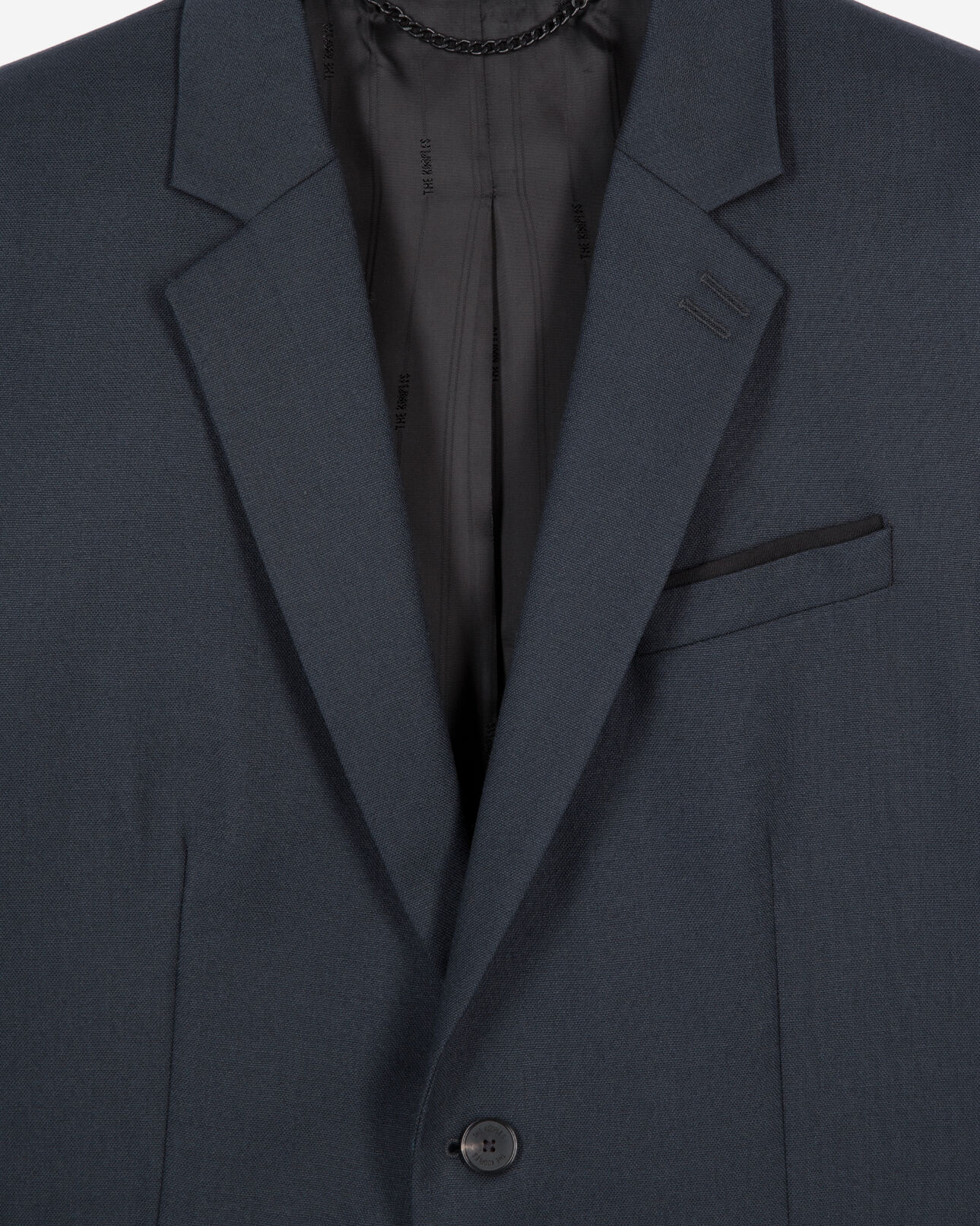 The Kooples HOMME BLUE PETROL veste de costume doite bleue