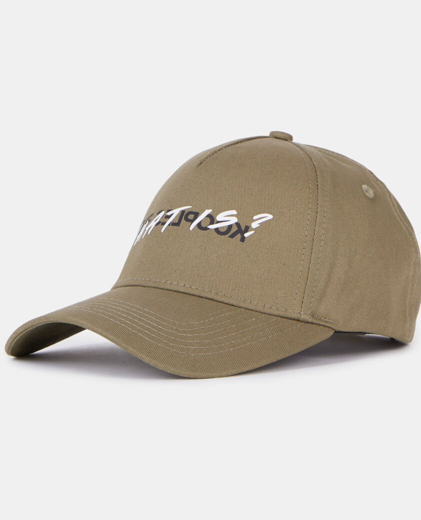 The Kooples MIXED OLIVE khaki what is cap