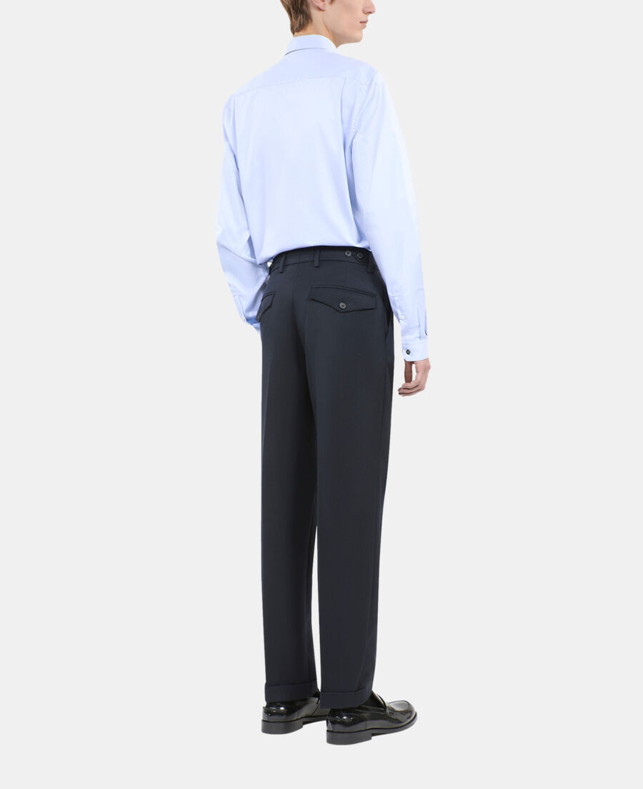 The Kooples H DARK NAVY blue navy trousers