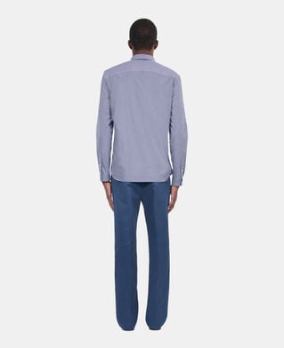 The Kooples MEN NAVY / WHITE striped shirt