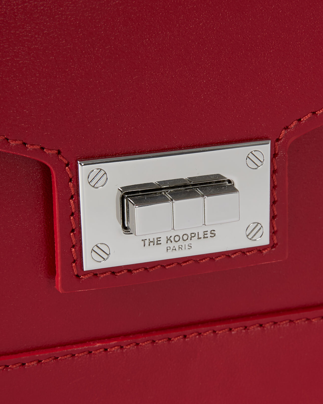 The Kooples FEMME ROUGE ALLURE sac emily medium rouge
