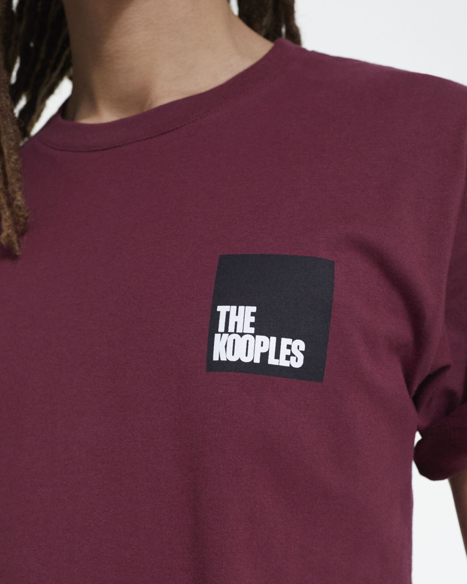 T-shirt rouge, BURGUNDY, hi-res image number null