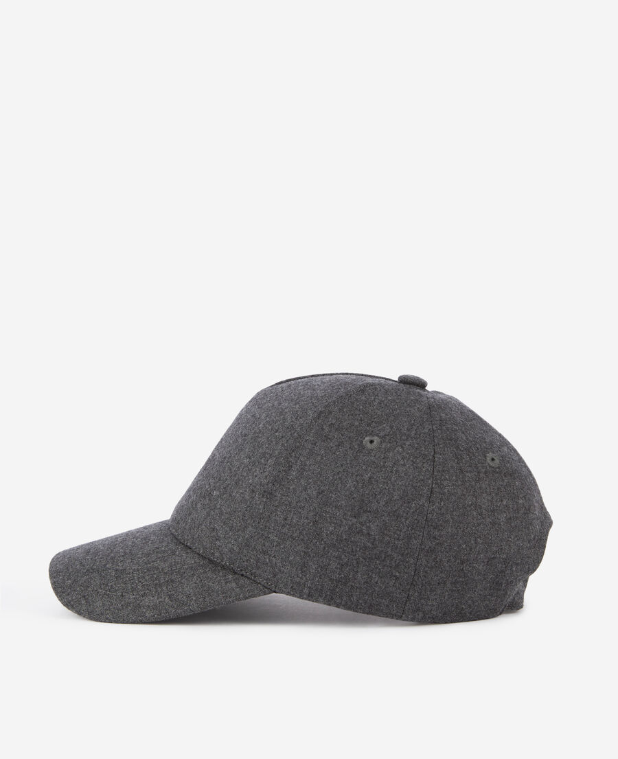The Kooples F GREY grey flannel cap