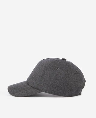 The Kooples F GREY grey flannel cap