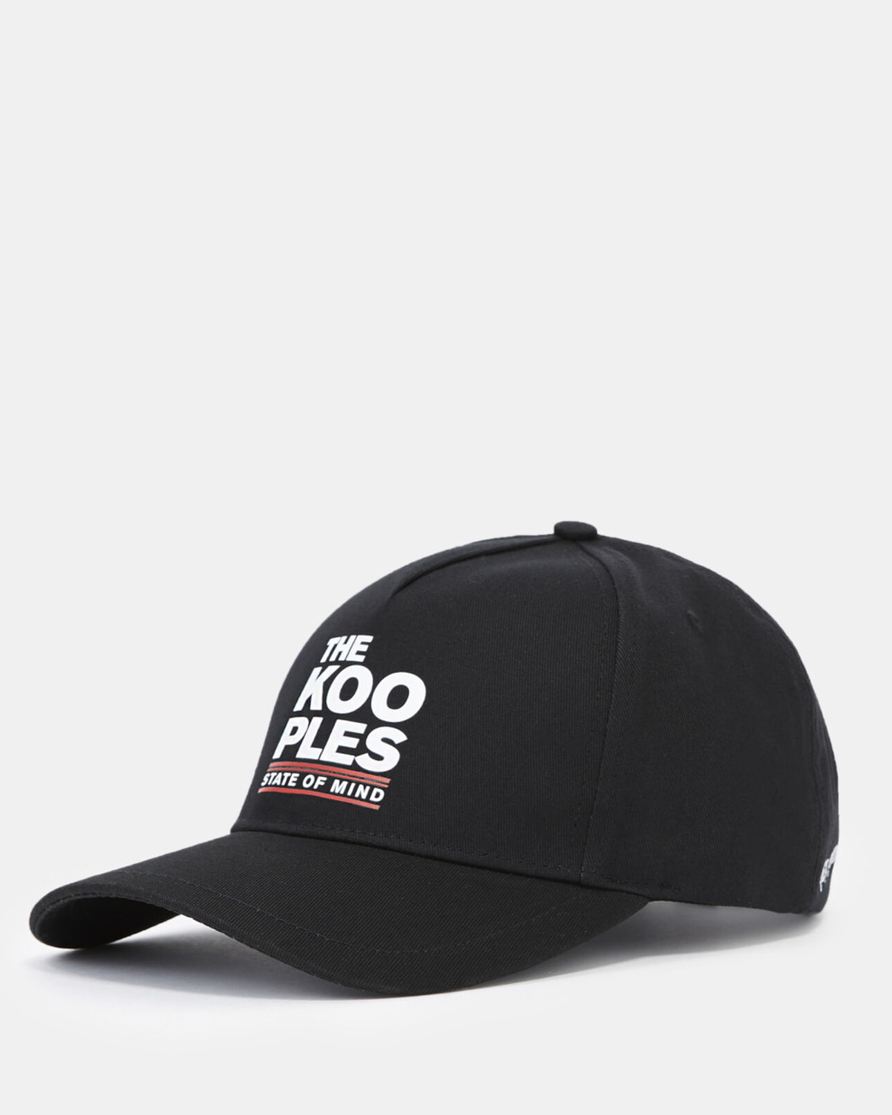 The Kooples MIXED BLACK cotton cap