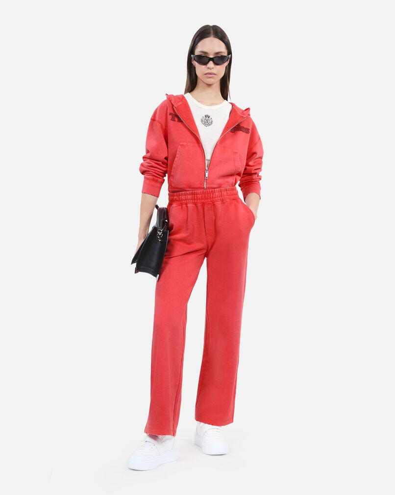 The Kooples MUJER RUBIS pantalones jogging logotipo rojos