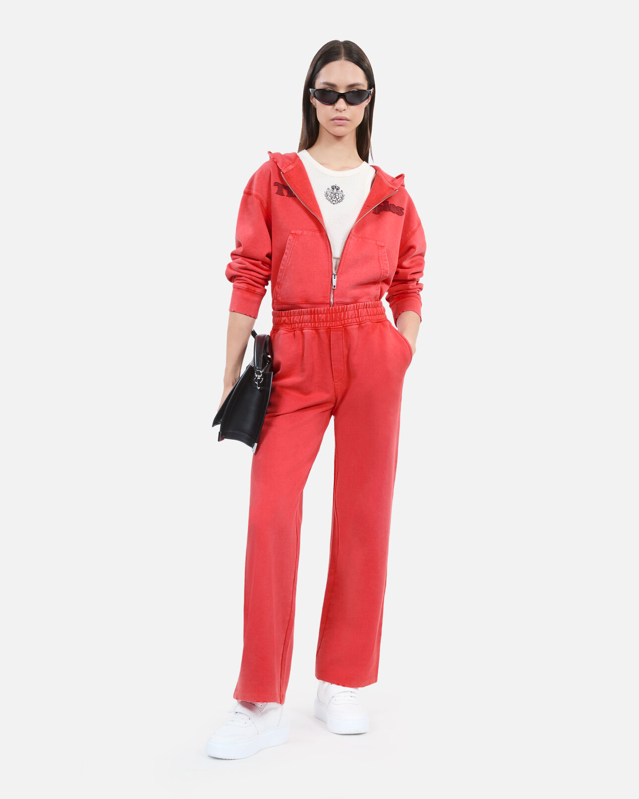The Kooples FEMME RUBIS bas de jogging logo rouge