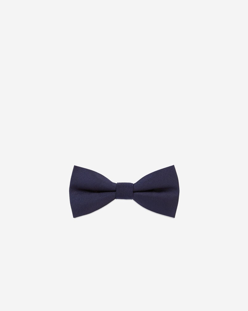 The Kooples HOMME NAVY nœud papillon en soie noir bleu marine