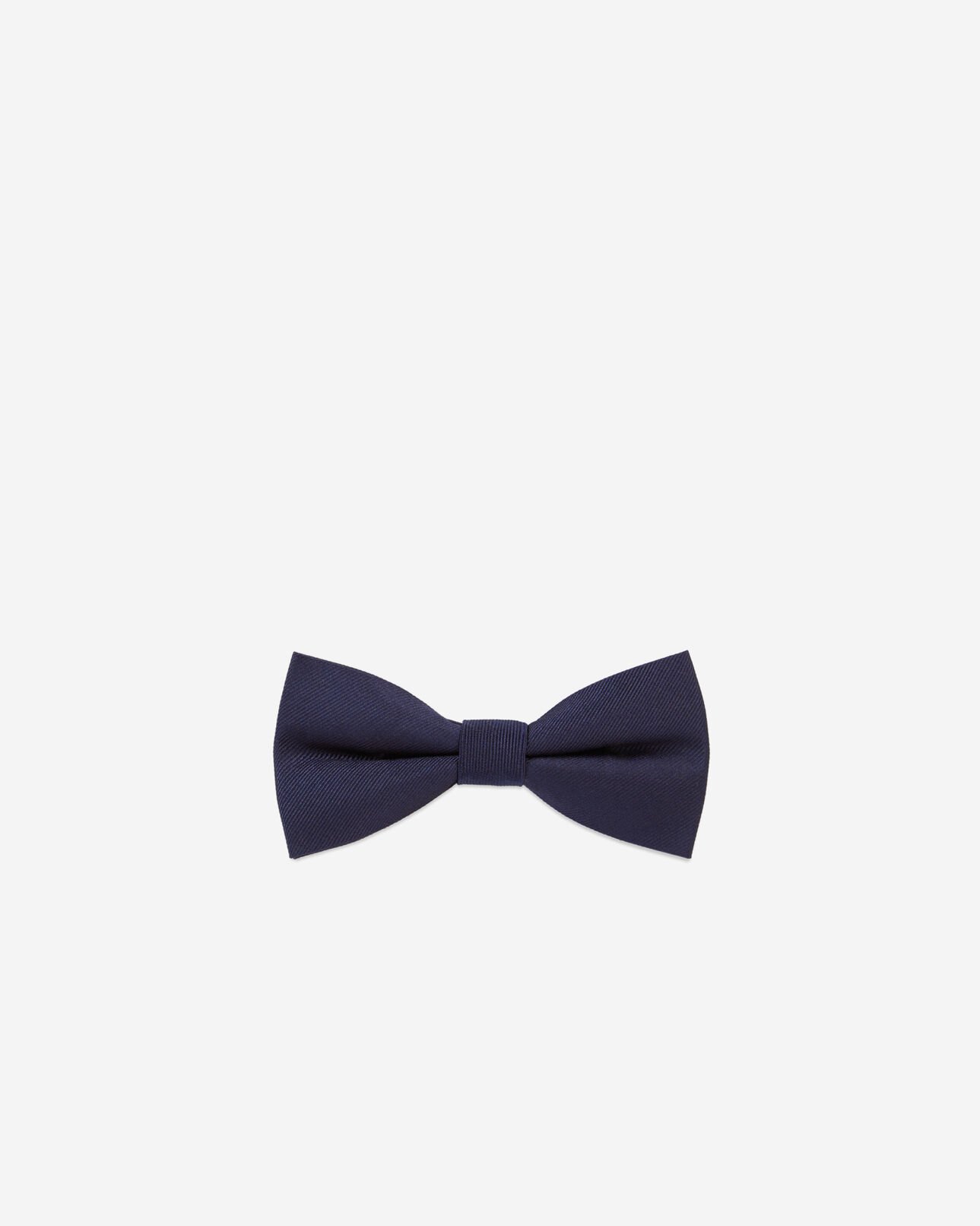 The Kooples HOMBRE NAVY pajarita de seda negra y azul marino