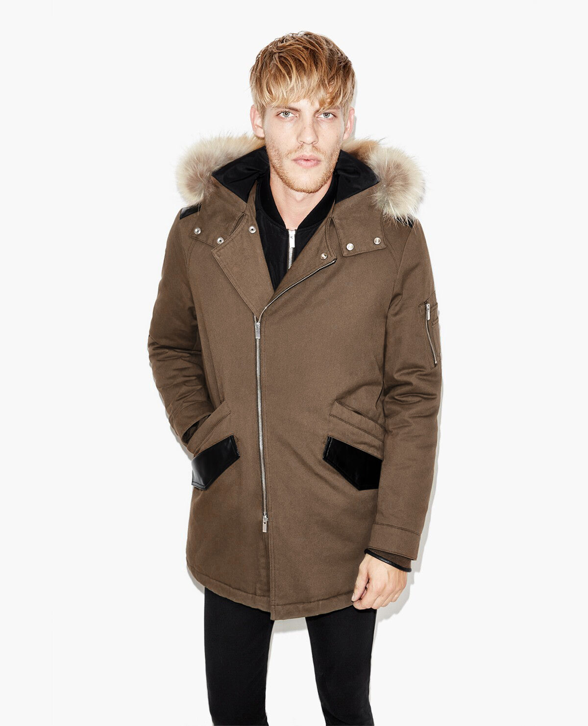 The kooples parka sales homme