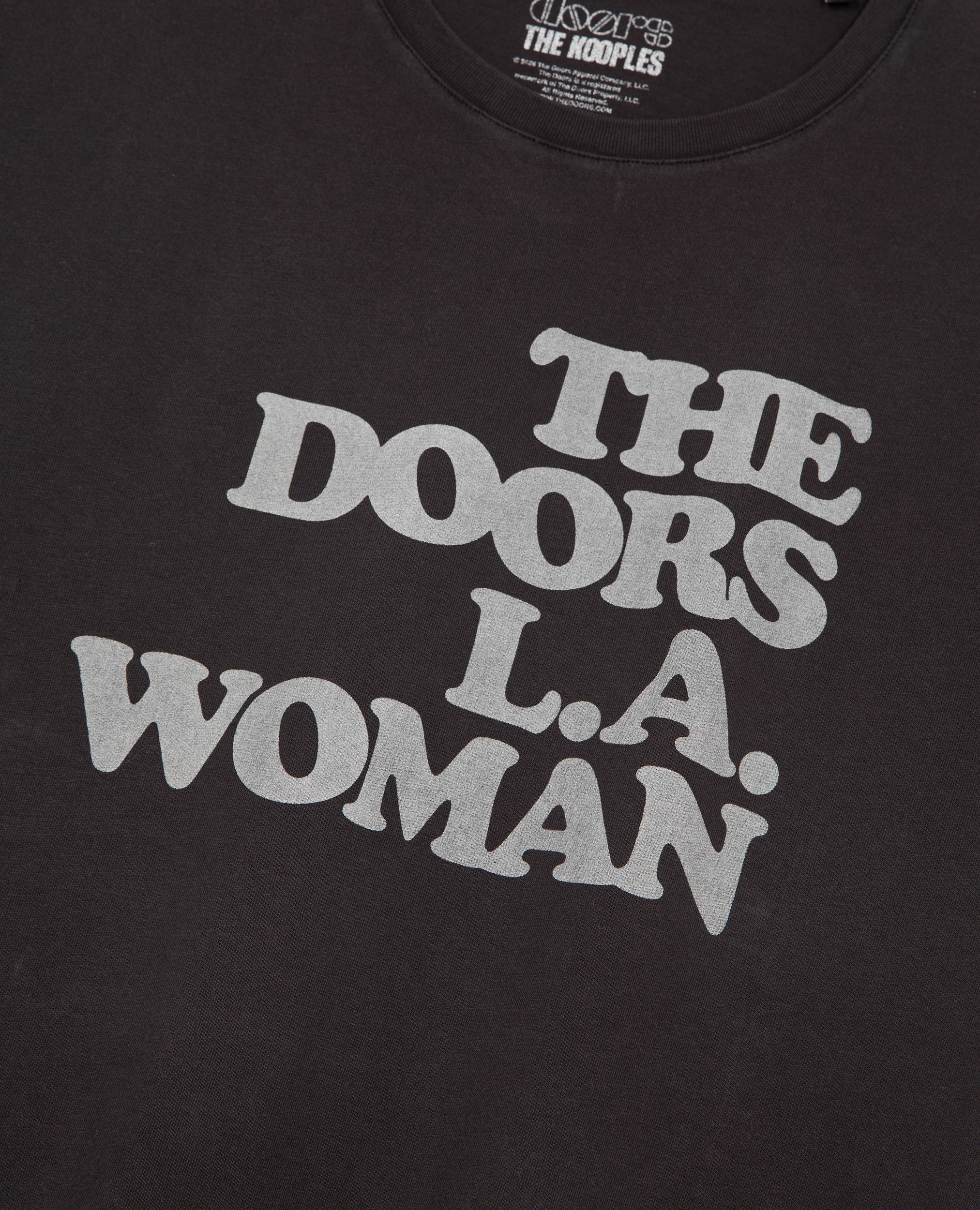 The Doors X The Kooples mixed t-shirt black, BLACK WASHED, hi-res image number null