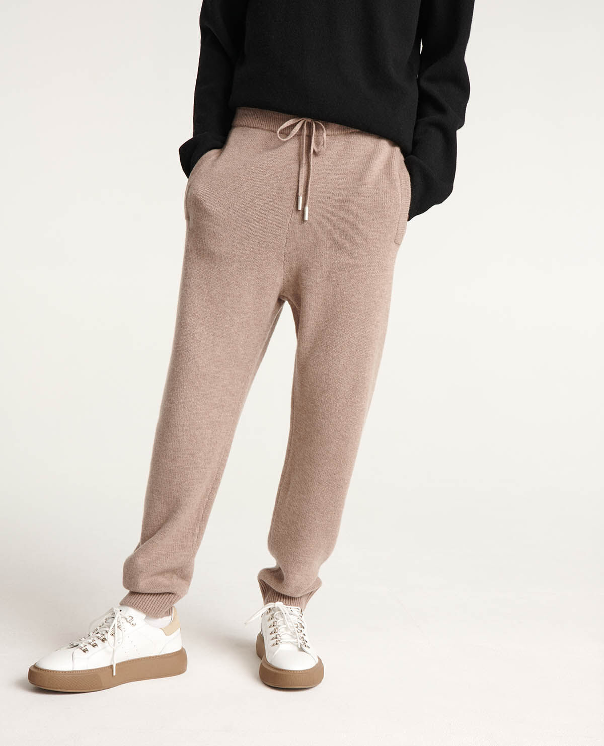 Wool joggers mens clearance
