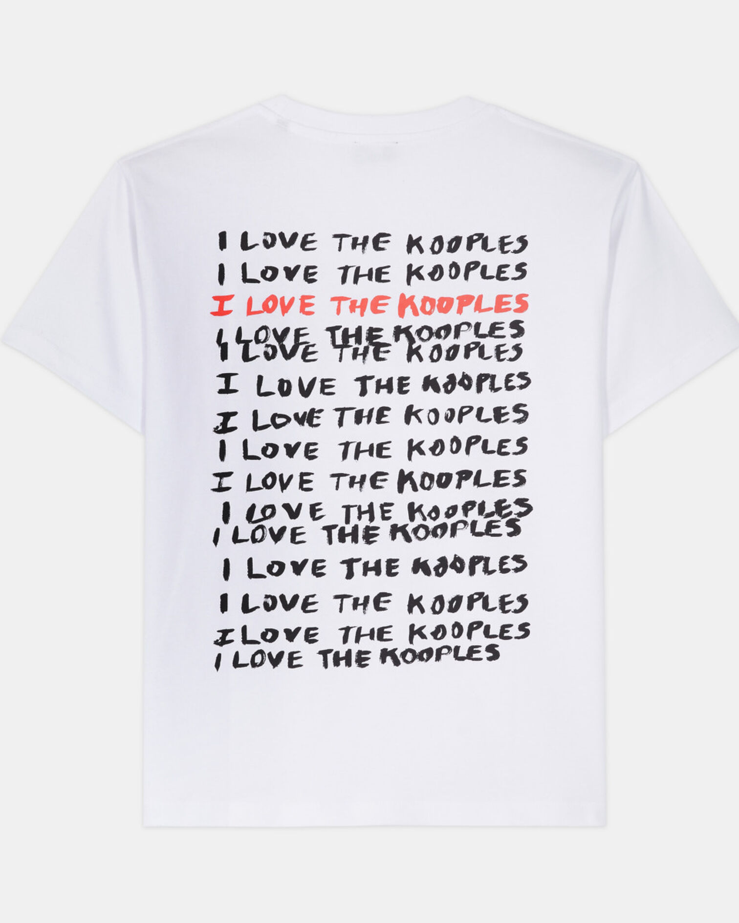 T-shirt Femme I Love Kooples blanc, WHITE, hi-res image number null