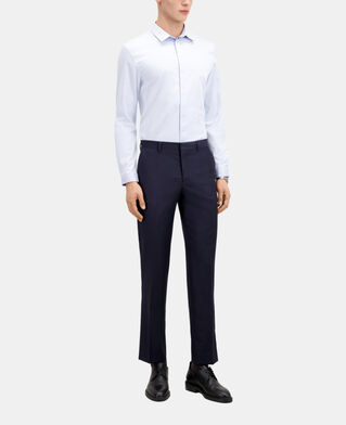 The Kooples HOMME NAVY pantalon de costume bleu marine en laine