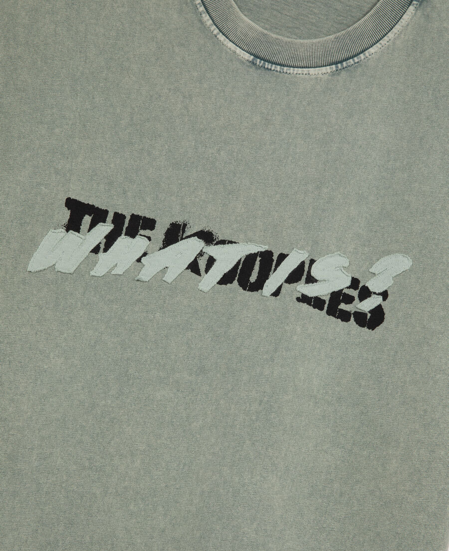 The Kooples MEN BLUE/GREEN what is green t-shirt