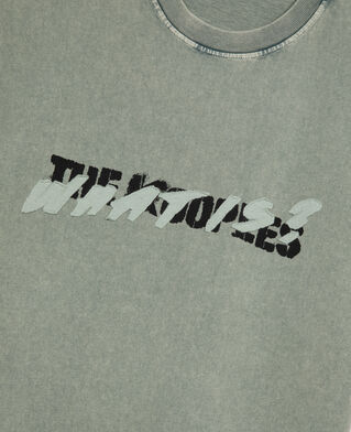 The Kooples HOMME BLUE/GREEN t-shirt what is vert