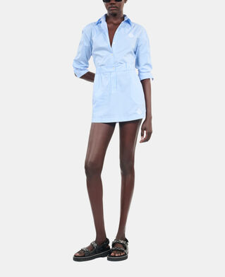 The Kooples DAMEN BLUE WHITE kurzer rock mit streifen