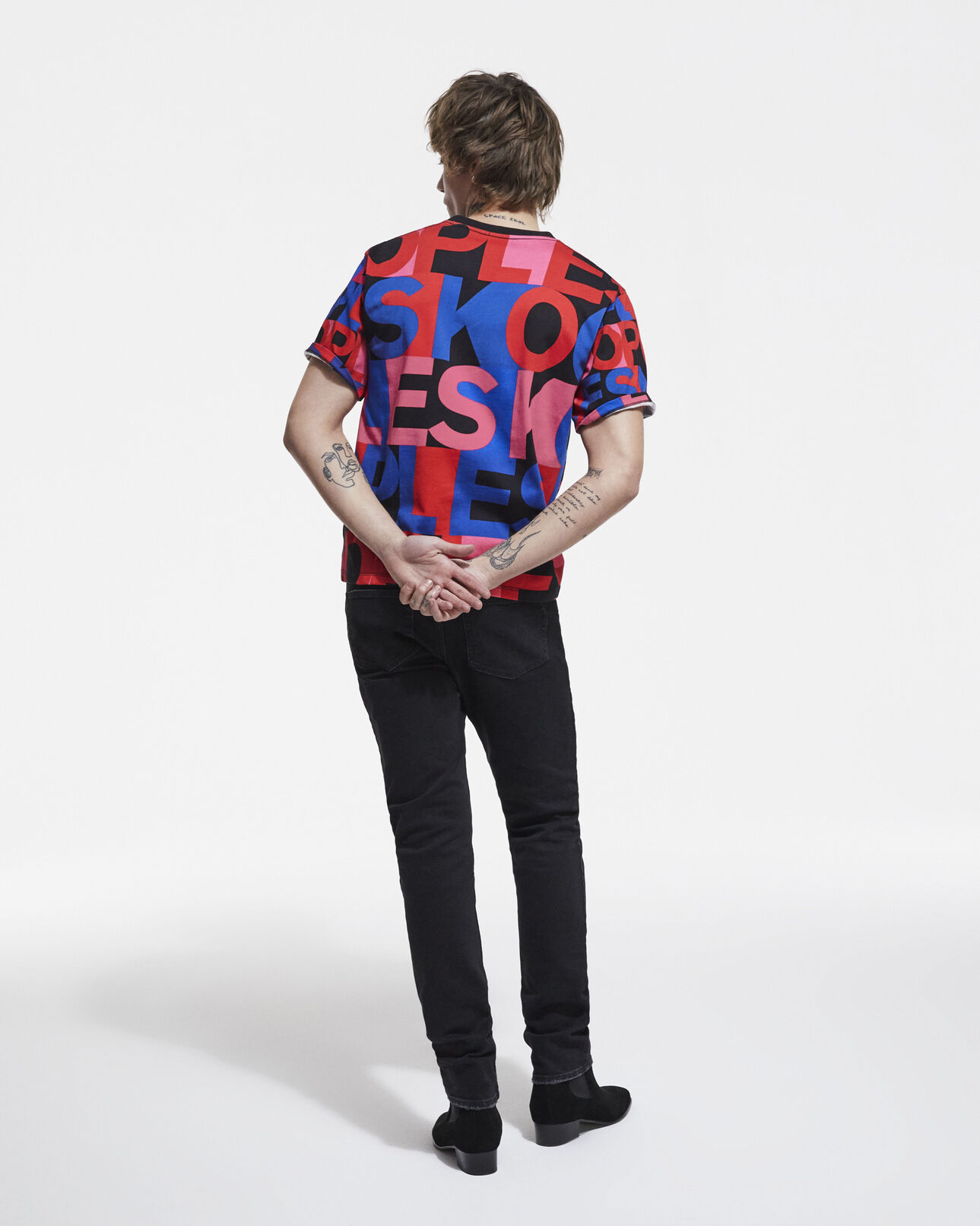 The Kooples HOMME MULTICOLOR t-shirt logo multicolore