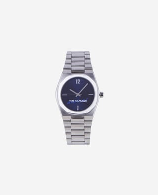The Kooples MIXTE NAVY / SILVER montre what is argent&eacute;e cadran bleu